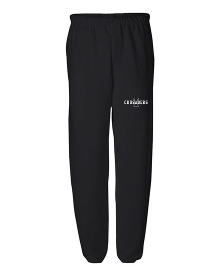 Picture of Incarnation - Adult -  Heavy Weight Gym Sweatpants w/ pockets by Jerzees 4850MP - Black or Oxford Grey