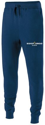 Picture of Bishop Leibold - Youth & Adult/Unisex  - Fleece Joggers by Holloway 229648/229548 - Navy
