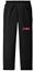 Picture of CHiX - Youth - Sport Wick Fleece Pants YST237 - Black