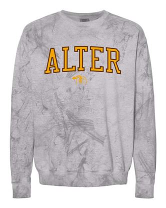 Picture of Alter High School - Adult/Unisex - Heavyweight Crewneck by Comfort Colors 1545 - Smoke