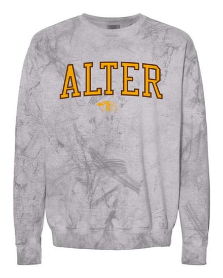 Picture of Alter High School - Adult/Unisex - Heavyweight Crewneck by Comfort Colors 1545 - Smoke