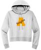 Picture of Alter High School - Ladies - Cropped Hoodie by District DT6101 - Light Heather Grey or White