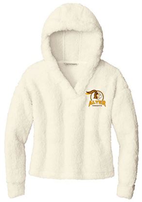 Picture of Alter High School - Ladies - Cozy Fleece Hoodie by Port Authority L132 - Grey Heather or Marshmallow