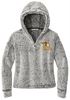 Picture of Alter High School - Ladies - Cozy Fleece Hoodie by Port Authority L132 - Grey Heather or Marshmallow