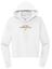 Picture of Alter Gymnastics - Ladies - Cropped Hoodie by District DT6101 - White