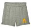 Picture of Alter Gymnastics - Ladies - Women's Perfect Tri Fleece Shorts DT1309 - Grey Frost