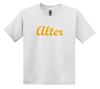 Picture of Alter - Youth - Short Sleeve Tee w/ Cursive "Alter" Logo 5000b/8000b - Brown, Gold, Sports Grey, or White