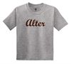 Picture of Alter - Youth - Short Sleeve Tee w/ Cursive "Alter" Logo 5000b/8000b - Brown, Gold, Sports Grey, or White