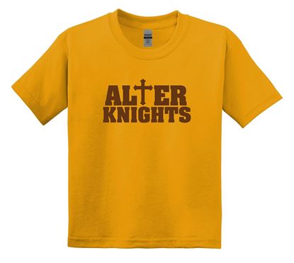 Picture of Alter - Youth - Short Sleeve Tee 8000b - Gold, Sports Grey, or White