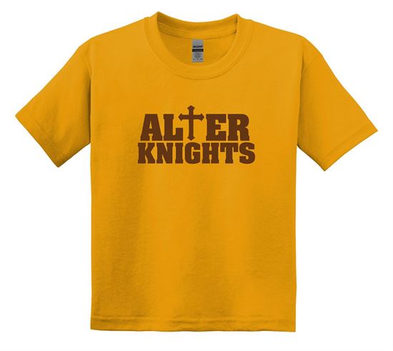 Picture of Alter - Youth - Short Sleeve Tee 8000b - Gold, Sports Grey, or White