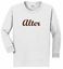 Picture of Alter - Youth - Long Sleeve Tee w/ Cursive "Alter" Logo 5400B - Sports Grey or White