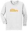 Picture of Alter - Youth - Long Sleeve Tee w/ Cursive "Alter" Logo 5400B - Sports Grey or White