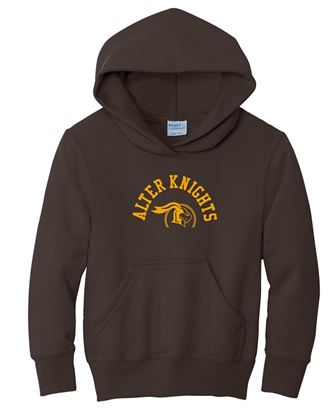 Picture of Alter - Youth - Hooded Sweatshirt 18500b/PC90YH - Brown, Sports Grey, or White