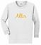 Picture of Alter - Youth - Long Sleeve Tee Alter Glitter Logo 5400B - Sports Grey or White
