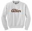 Picture of Alter - Youth - Crewneck Sweatshirt with "Alter" in Cursive 18000b - White or Sports Grey