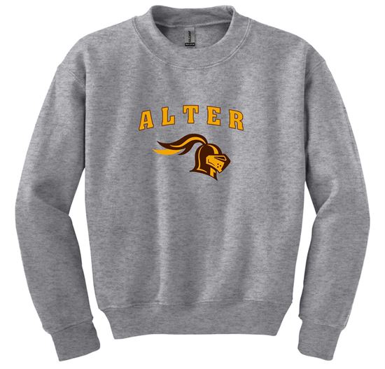 Picture of Alter - Youth - Crewneck Sweatshirt 18000b - Sports Grey or White