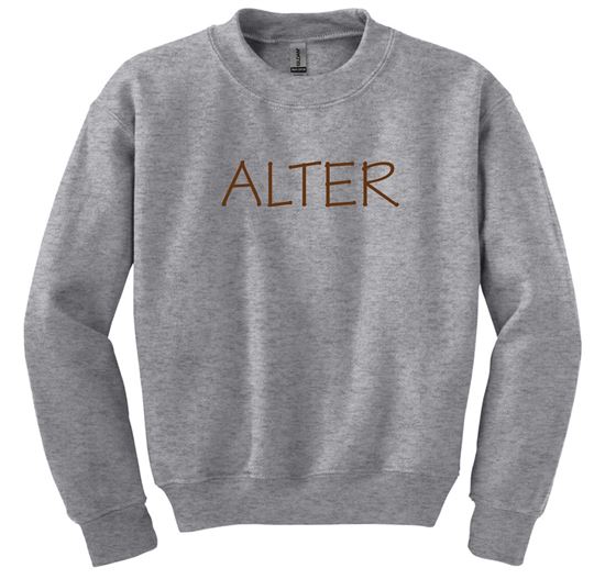 Picture of Alter - Youth - Crewneck Sweatshirt 18000b - Sports Grey or White