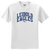 Picture of Bishop Leibold - Youth & Adult/Unisex - Leibold Eagles Tee by Jerzees 29B/29M - Heather Vintage Blue, Neon Pink, or White