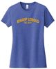 Picture of Bishop Leibold - Girls/Junior- Short Sleeve Tee by District DT6001YG/DT6002 - Royal Frost / Heathered Navy