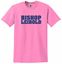 Picture of Bishop Leibold - Youth & Adult/Unisex - DryBlend Short Sleeve Tee with Glitter Logo by Gildan 8000(B) - Azalea, Gold, or White