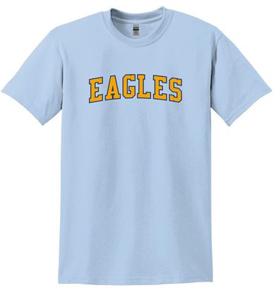 Picture of Bishop Leibold - Youth & Adult/Unisex - Gildan DryBlend 50/50 Poly Blend Tee 8000(B)- Light Blue or Sports Grey