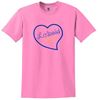 Picture of Bishop Leibold - Youth & Adult/Unisex - DryBlend 50/50 Poly Blend by Gildan with Heart Logo 8000(B)  - Azalea , Sports Grey, or White