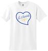 Picture of Bishop Leibold - Youth & Adult/Unisex - DryBlend 50/50 Poly Blend by Gildan with Heart Logo 8000(B)  - Azalea , Sports Grey, or White