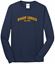 Picture of Bishop Leibold - Youth/Unisex - Long Sleeve Tee with All Gold Logo by Port & Company PC54LS/PC54YLS - White, Navy, Athletic Heather, or Royal