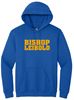 Picture of Bishop Leibold - Youth & Adult/Unisex - Hooded Sweatshirt by Gildan w/ GLITTER Logo 18500(b) - Royal or White