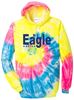 Picture of Bishop Leibold - Youth & Adult/Unisex - Tie Dye Hooded Sweatshirt by Port & Company PC146(y) - Rainbow, Neon Rainbow, and Pink