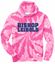 Picture of Bishop Leibold - Youth/Unisex - Tie Dye Hooded Sweatshirt w/ Glitter Logo by Port & Company PC146(Y) - Pink