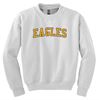 Picture of Bishop Leibold - Youth/Unisex - Crewneck Sweatshirts w/ EAGLES logo by Gildan 18000(b)- Sports Grey or White
