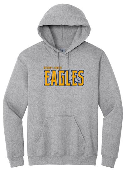 Picture of Bishop Leibold - Youth & Adult/Unisex - Hooded Sweatshirt by Gildan 18500(b) - Sports Grey or White