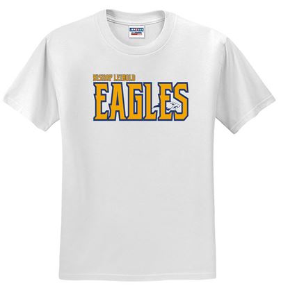 Picture of Bishop Leibold - Youth & Adult/Unisex - Dri Power Tee by Jerzees 29B/29M -  Athletic Heather, Light Blue, Light Pink or White