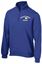 Picture of Bishop Leibold - Adult/Unisex - 1/4 Zip Sweatshirt w/ BLS Eagle Logo by Sport Tek ST253 - True Royal, Vintage Heather, or White