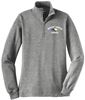 Picture of Bishop Leibold - Ladies - 1/4 Zip Sweatshirt by Sport Tek LST253 - Royal, White, or Vintage Heather