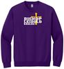 Picture of Bishop Leibold - Youth & Adult/Unisex - Crewneck Sweatshirt by Port & CO PC90Y/ PC78 - Stacked w/ Gold Cross Logo