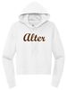 Picture of Alter High School - Ladies - Cropped Hoodie by District DT6101 - White