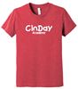 Picture of CinDay Academy - Youth - Jersey Short Sleeve Tee by Bella + Canvas BC3001YCVC - Athletic Heather, Black Heather, or Red Heather