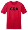 Picture of CinDay Academy - Unisex - V.I.T. Short Sleeve Tee w/ CDA Parent Logo by District DT6000 - Light Heather Grey, Red, or White