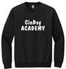 Picture of CinDay Academy - Youth/Unisex - Crewneck w/ Glitter Logo 18000(b) - Black