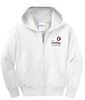 Picture of The CinDay Academy - Youth/Unisex - Essential Fleece Full Zip Hooded Sweatshirt by Port & Company PC90(y)zh - Athletic Heather, Jet Black, or White