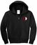 Picture of CinDay Academy - Youth/Unisex - Essential Fleece Full Zip Hooded Sweatshirt by Port & Company PC90(y)zh - Athletic Heather, Jet Black, or White