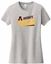 Picture of Alter Boys Soccer - Ladies - Short Sleeve Tee by District DT6002 - Light Heather Grey or White 2 color logo