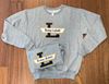 Picture of Bishop Leibold - Youth & Adult/Unisex -  Embroidered "L" Applique Crewneck by Jerzee - 562m(b) - Oxford Grey