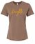 Picture of SDK - Ladies - Relaxed Jersey Short Sleeve Tee BC6400 - Vintage Brown or White