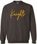 Picture of South Dayton Knights - Youth/Unisex - Crewneck Sweatshirts by Gildan 18000(b)- Brown, Dark Heather Grey, or White