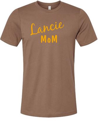 Picture of Alter Lancerettes - Unisex - Lancie Mom/Dad Short Sleeve Tee by Bella+Canvas BC3001 - Vintage Brown