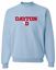 Picture of Dayton Flyers - Unisex - NuBlend Crewneck Sweatshirt 562M - Light Blue, Carolina Blue, Navy, Black, or Athletic Heather