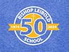 Picture of Celebrate 50 Years! Bishop Leibold - Youth & Adult/Unisex -  Perfect Tri Tee by District DM130(Y) - Royal Frost